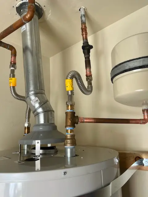 Water heater installation and plumbing repair in Trumann
